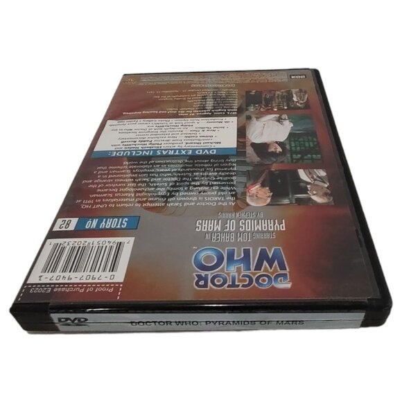 Doctor Who Pyramids Of Mars Vintage 2004 DVD Tom Baker BBC Video Story No. 82 - Picture 5 of 12